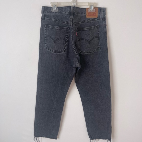 Levi’s Dark Grey Wedgie Straight Jean - Picture 2 of 4